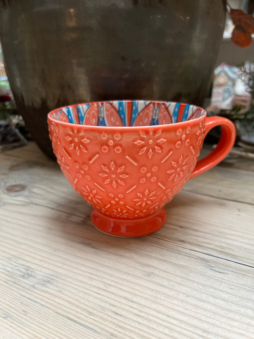 TUSCANY MUG CORAL