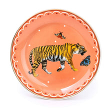 PEACH TIGER TRINKET DISH