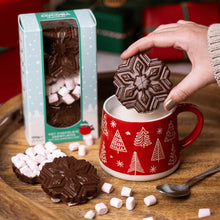 COCOBA MILK  HOT CHOCOLATE SNOWFLAKES