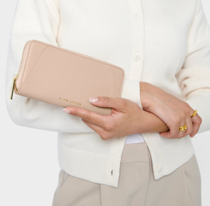 KATIE LOXTON HANA PURSE LIGHT NUDE