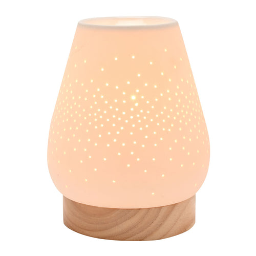 DOT WHITE WAX BURNER