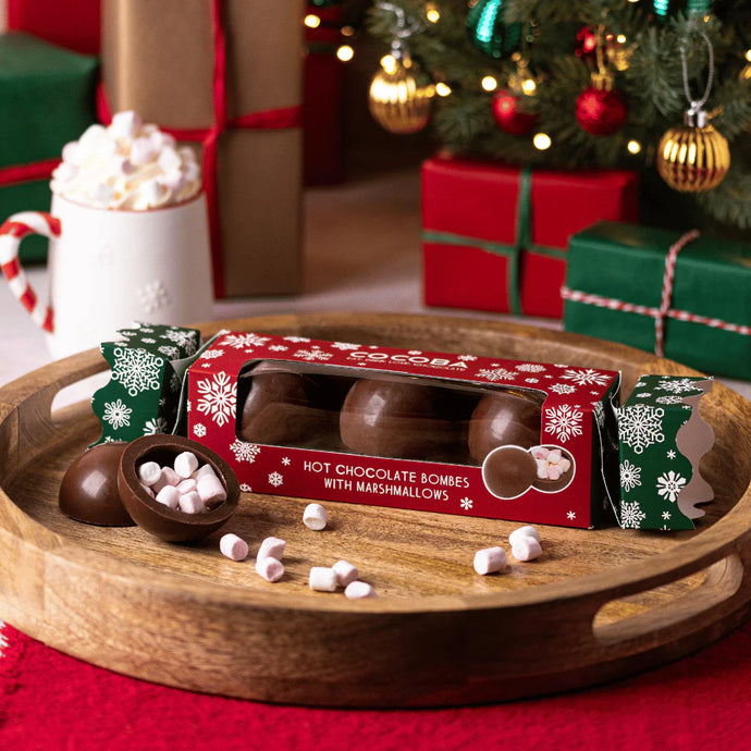 COCOBA HOT CHOCOLATE BOMBE CHRISTMAS CRACKER