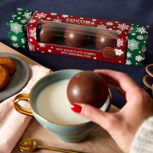 COCOBA HOT CHOCOLATE BOMBE CHRISTMAS CRACKER