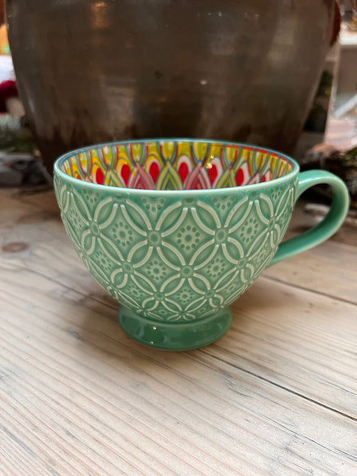 TUSCANY MUG GREEN