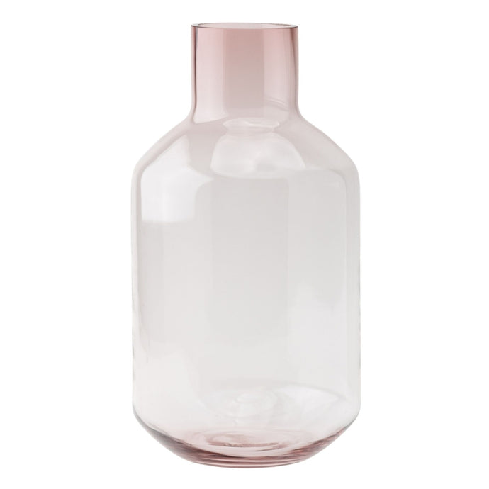 BLUSH GLASS VASE