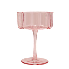 BLUSH MARTINI GLASSES