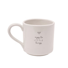 ENJOY THE LITTLE THINGS MUG AND TREAT PLATE