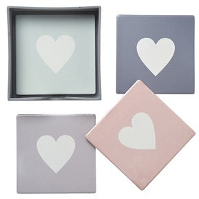 HEART COASTERS