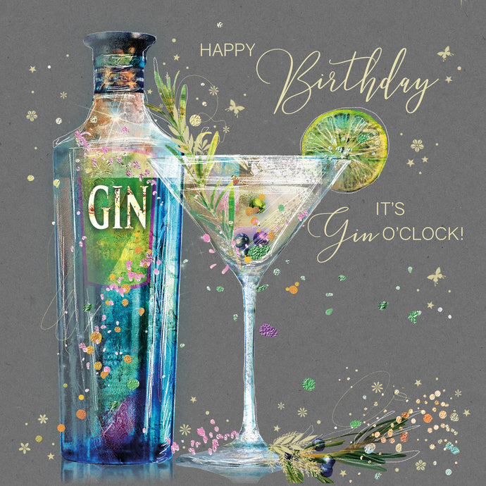 HAPPY BIRTHDAY IT’S GIN O’CLOCK